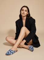 Denim Daisy Jutti - ZariSole